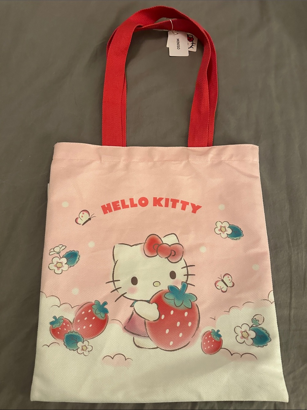 Miniso Hello Kitty Tote Bag